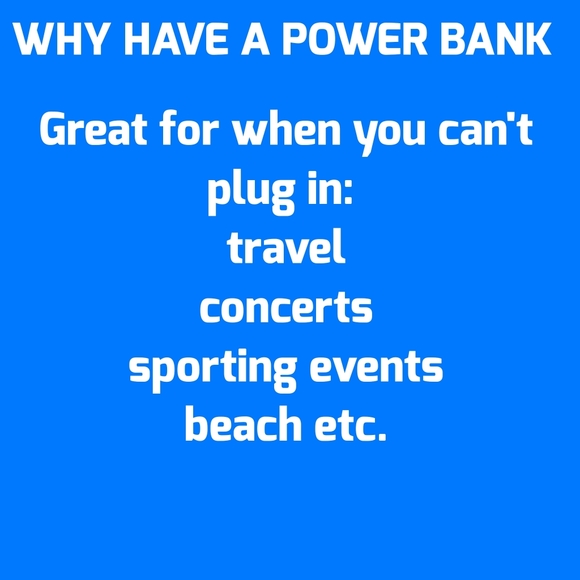 Power Bank With Heart Charm iPhone Android Cell Phone Tablet - Picture 4 of 17